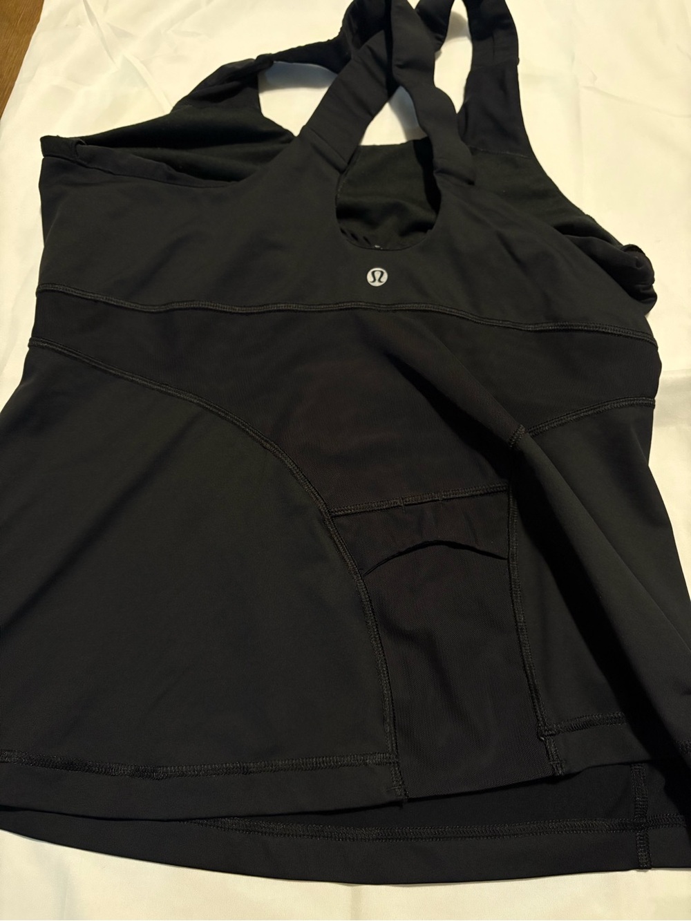 lululemon athletica Men’s Black Performance Tank Top